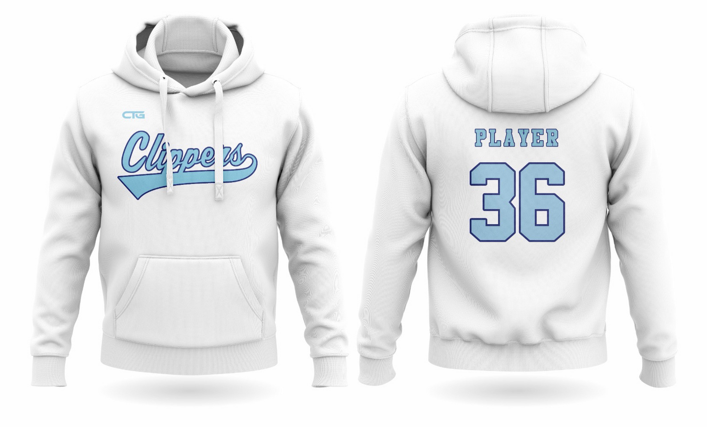 Clippers Fleece Lined Hoodie