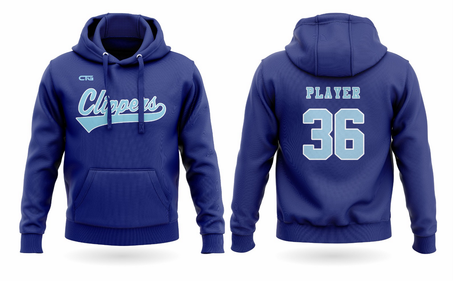 Clippers Fleece Lined Hoodie