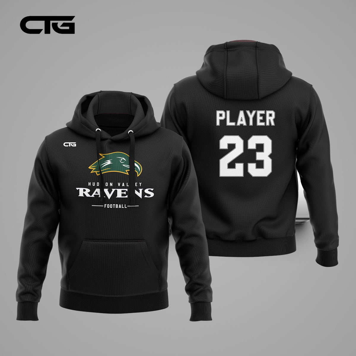 Ravens Gridiron Player Hoodie
