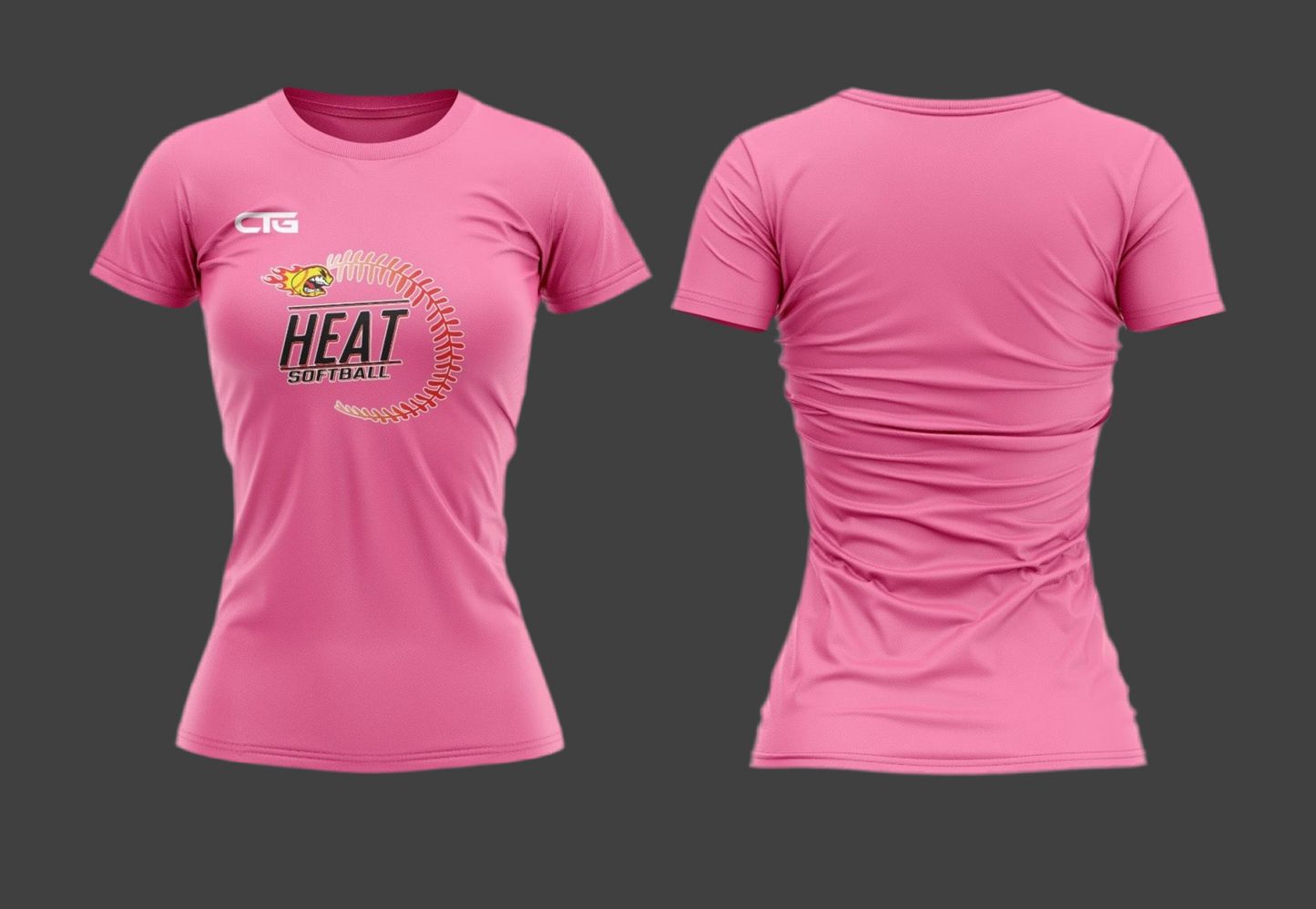 Cage Heat Woman’s Softball T-Shirt