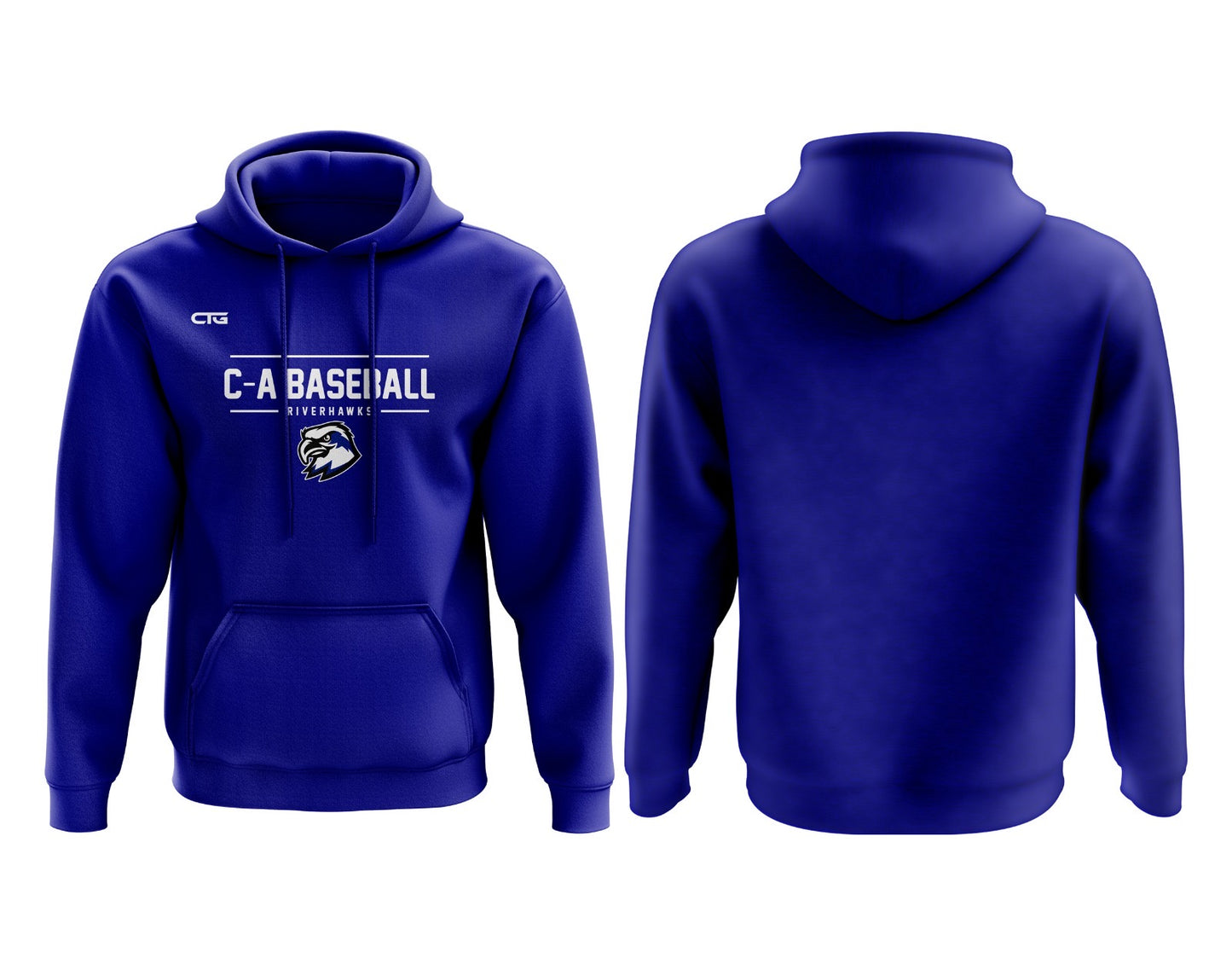 C-A Baseball Cotton Hoodie