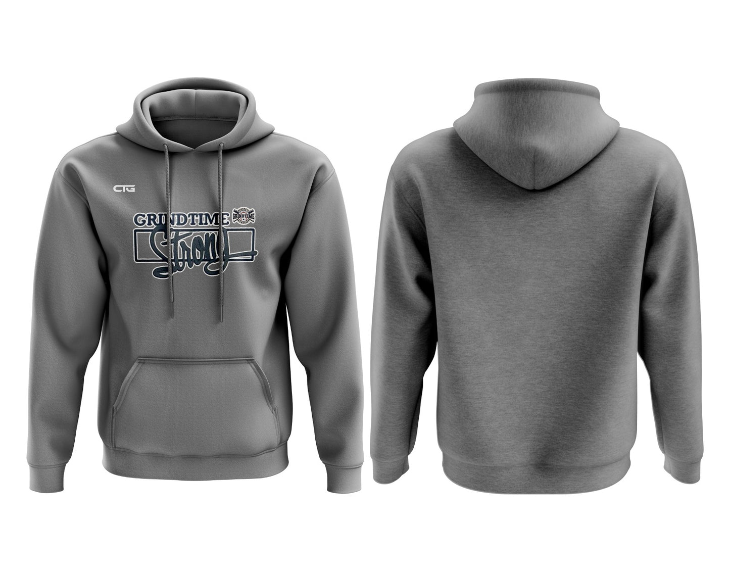 GrindTime Stronger Fleece Lined Hoodie