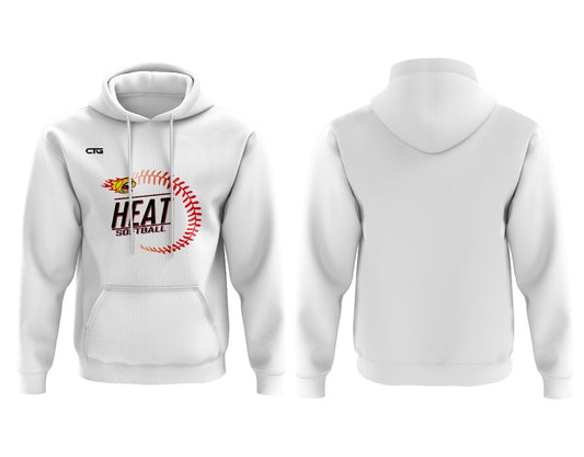 Cage Heat Softball Fleeced Lined Hoodie