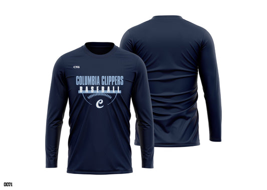 Columbia Clippers Stich Long Sleeve Tee