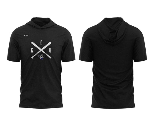 GC Outlaws Bats Short Sleeve Hoodie