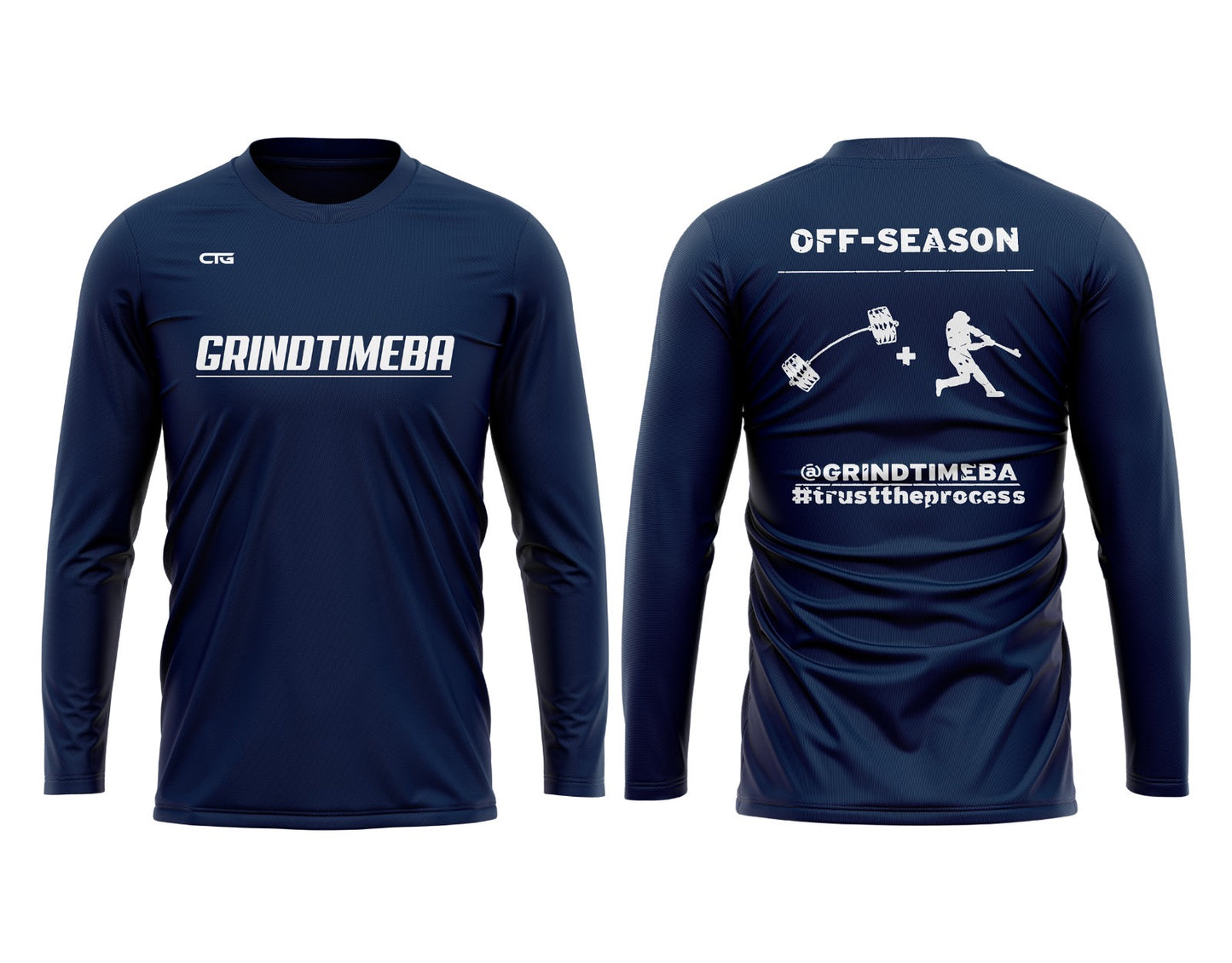 GrindtimeBA Off-Season Long Sleeve Tee