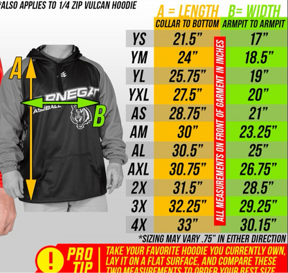 CA Riverhawks Basketball Fleece Lined Hoodie