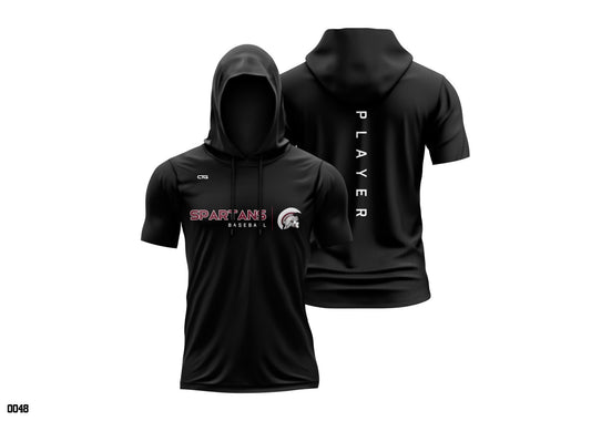 Spartans Dugout Short Sleeve Hoodie