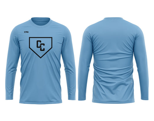 Clippers Home Plate Long Sleeve Tee