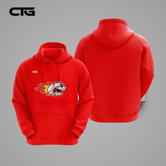 Cage Heat Baseball Logo Hoodie