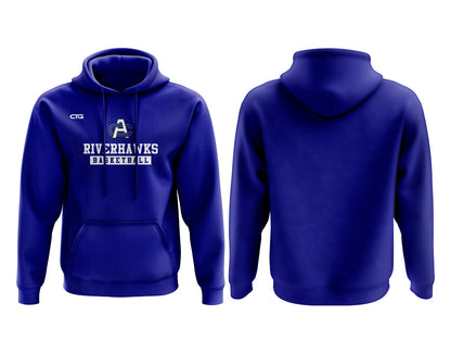 CA Riverhawks Basketball Fleece Lined Hoodie