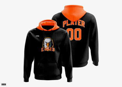 Bethlehem Eagles Game Day Hoodie by Change The Game Apparel, featuring team logo and comfortable fabric in a casual style.