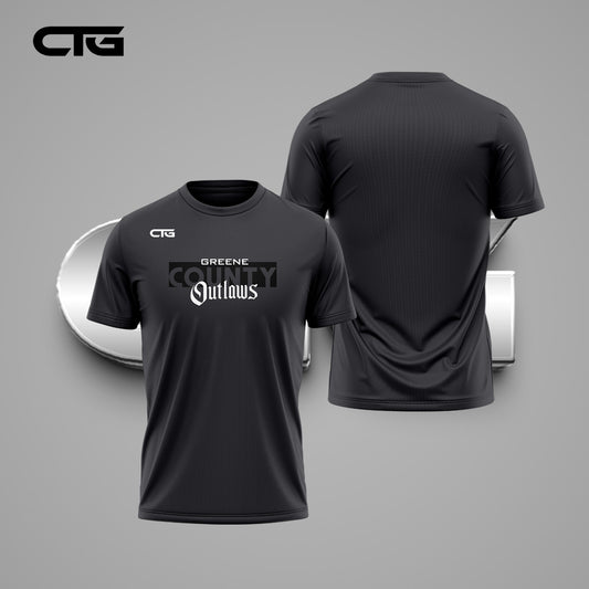 Greene County Outlaws Blackout Performance Tee Tee