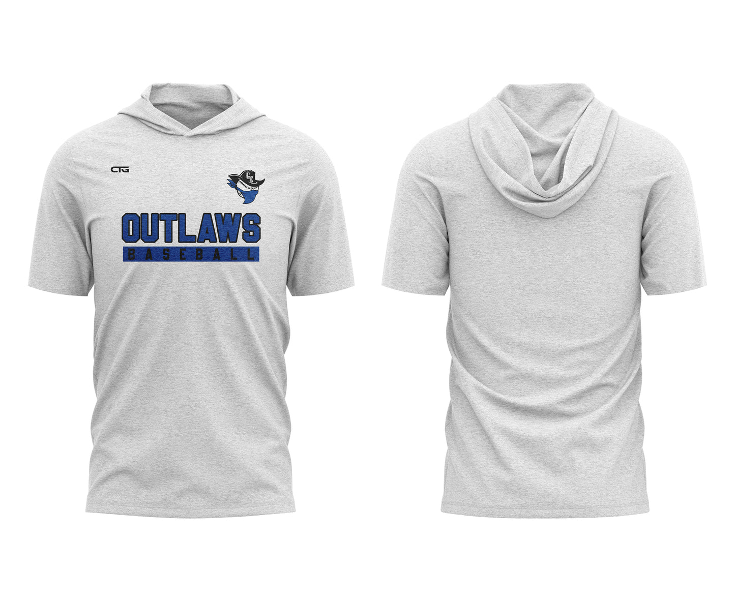 GC Outlaws Short Sleeve Hoodie