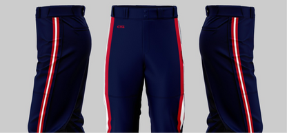 EGC Navy Travel Baseball Knickers