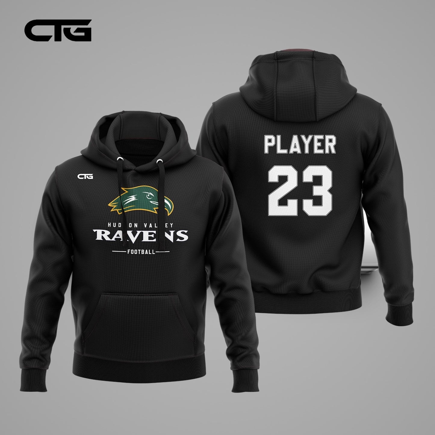 Ravens Gridiron Player Hoodie