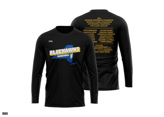 Bluehawks Championship Long Sleeve Tee