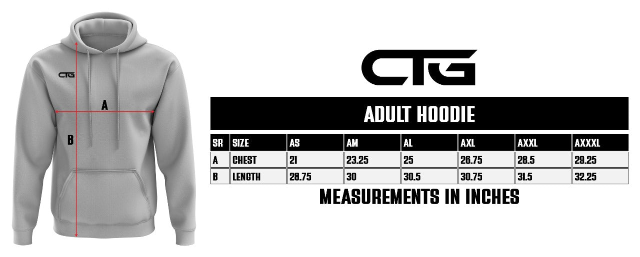 CTG Field Of Drip Fleece lined Hoodie