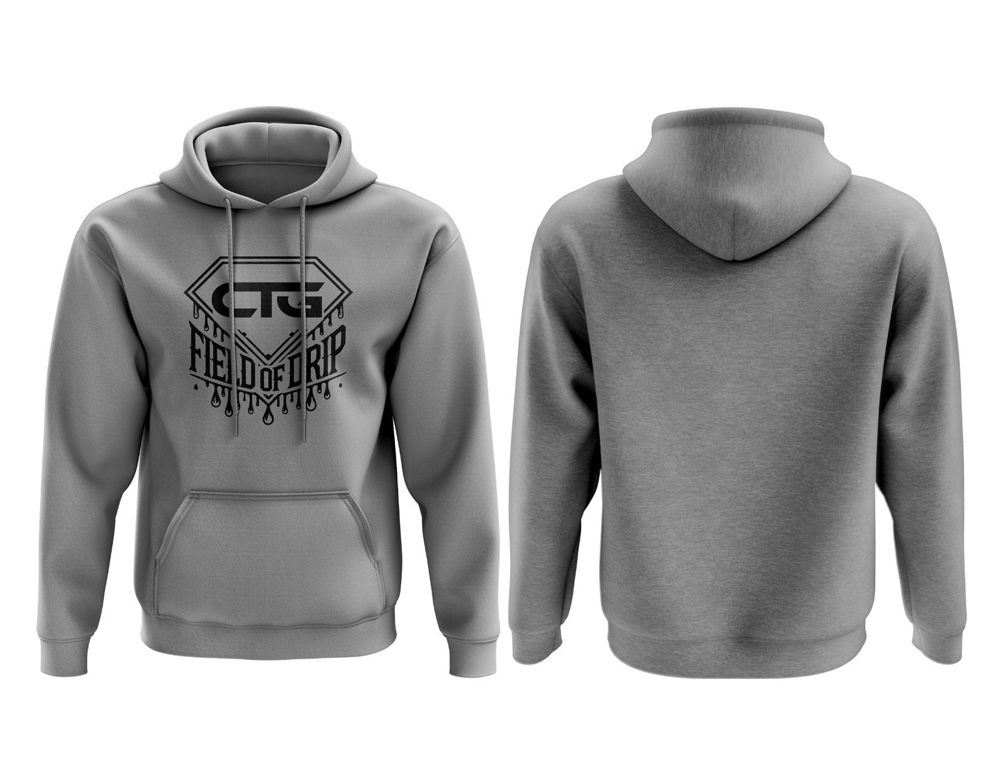 CTG Field Of Drip Fleece lined Hoodie