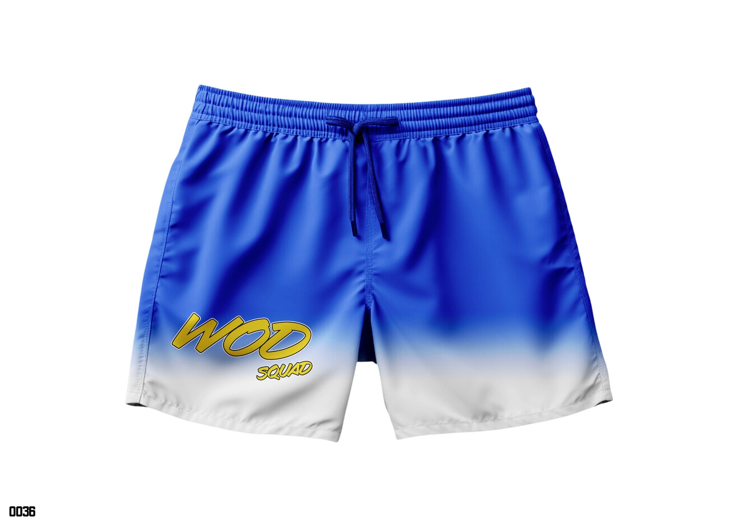 WOD Signature Fade Fan Shorts by Change The Game Apparel displayed with a fade design, lightweight athletic fabric, and comfortable fit.