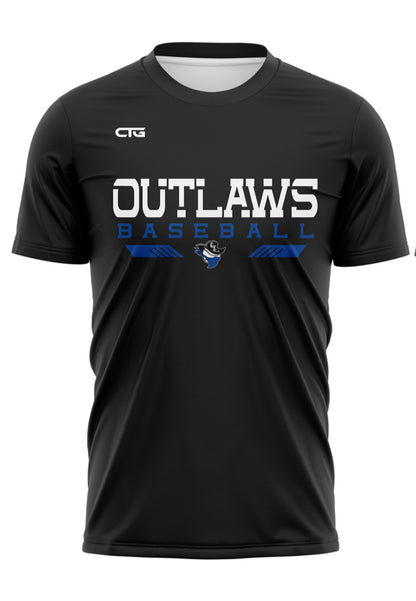 GCO Baseball Tee by Change The Game Apparel displaying a classic heather grey shirt with baseball-inspired design.