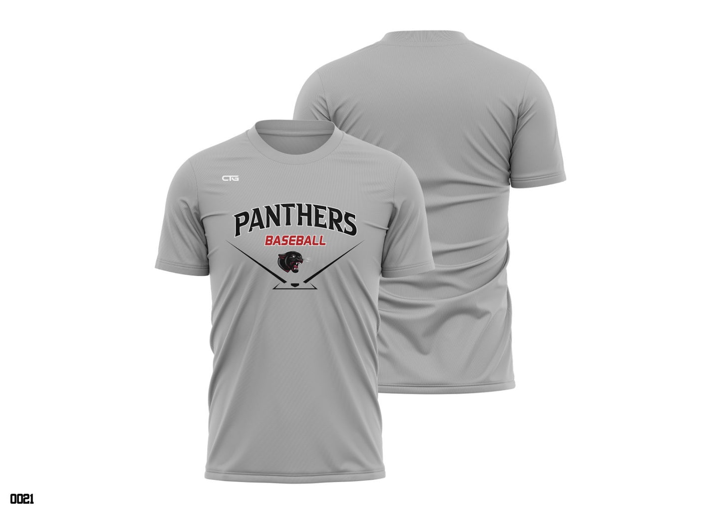 Panthers Diamond Plate Performance Tee