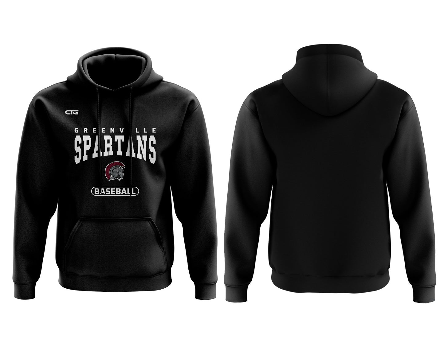 Greenville Spartans Lightweight Hoodie