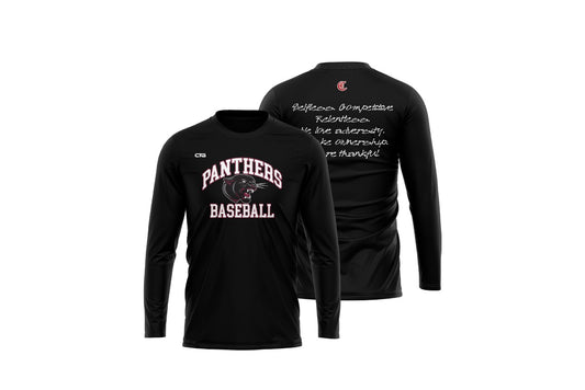 Panthers Relentless Long Sleeve Performance Tee