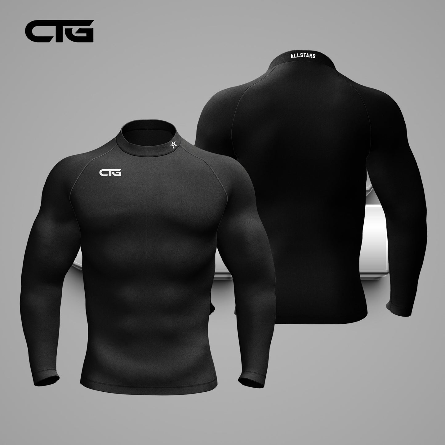 Allstars Academy Elite Compression Mock Neck