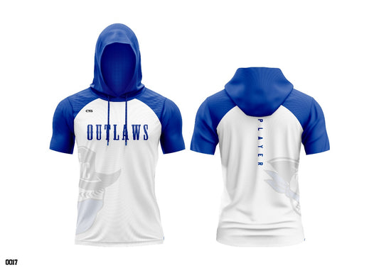 Outlaws Performance Short Sleeve Hoodie
